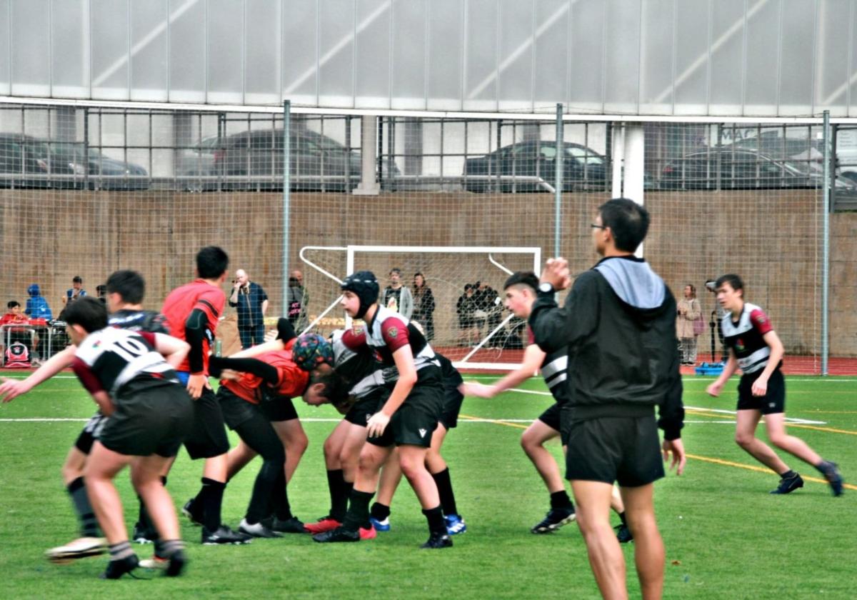 Beraun acogerá este domingo un encuentro de escuelas de rugby