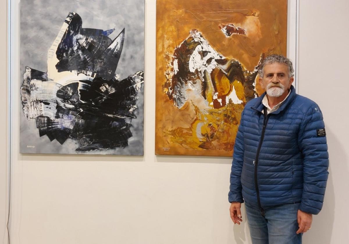 Iñaki Oreja expone 'Ehundura eta koloreen sinfonia' en casa