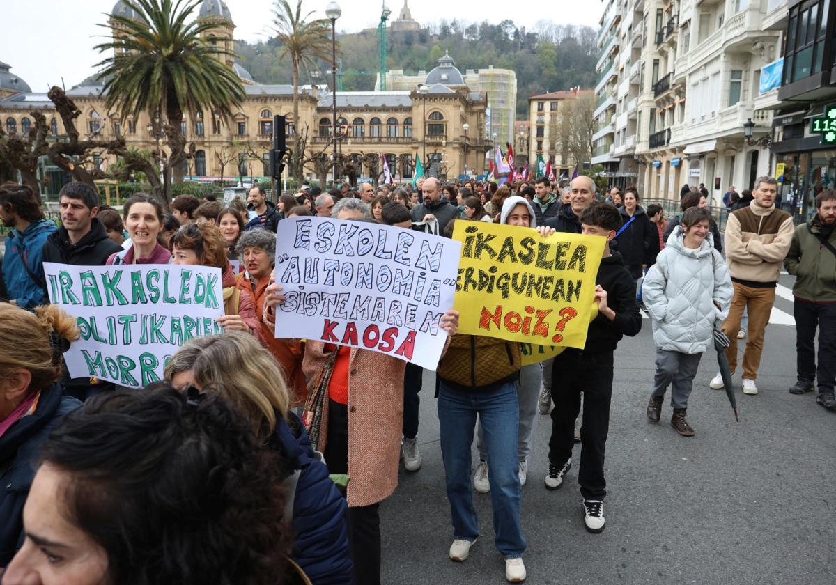 Los sindicatos de la educación pública avanzan la organización de «nuevas movilizaciones»