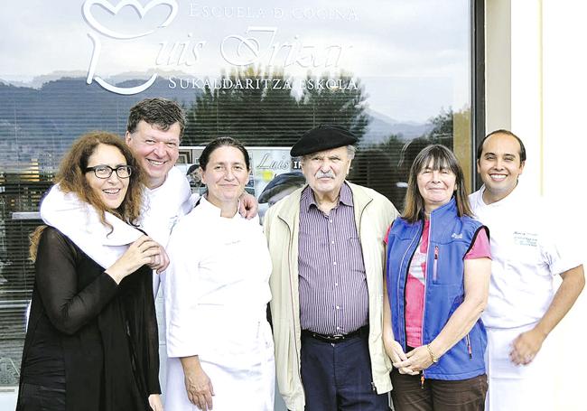 Luis Irizar. Él y su escuela fueron pioneros en formación en gastronomía.