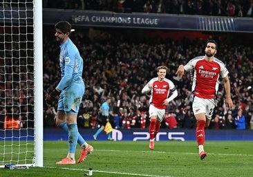 Mikel Merino le pone la puntilla al Madrid en la victoria del Arsenal más txuri-urdin