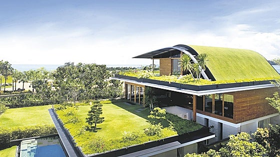 Casas verdes y autosuficientes