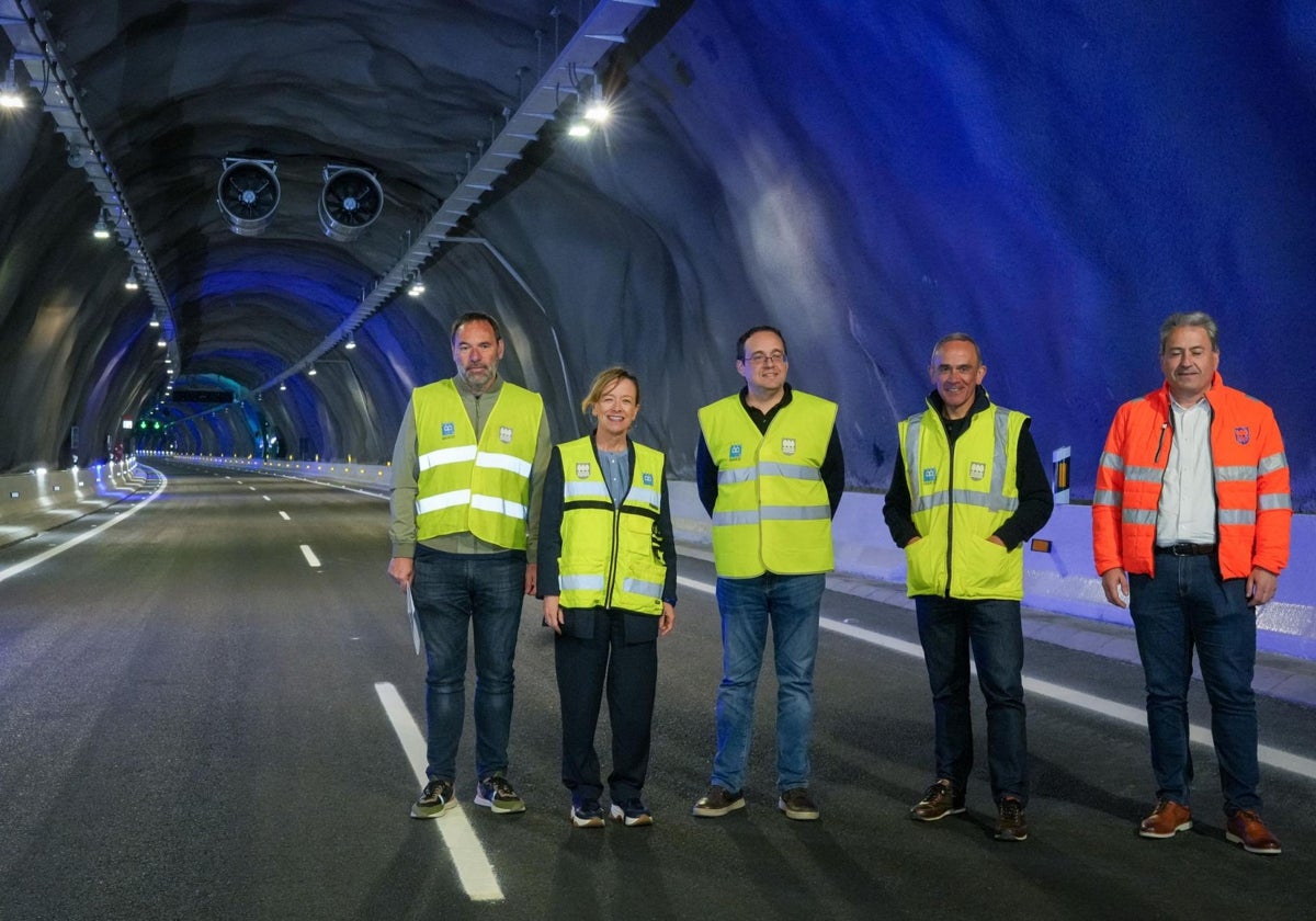 El túnel de Lesarri de la AP-1 dirección Irun se reabre este sábado