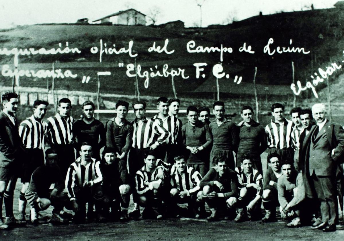 Hoy se cumple un siglo de la inauguración del recordado campo de fútbol de Lerun