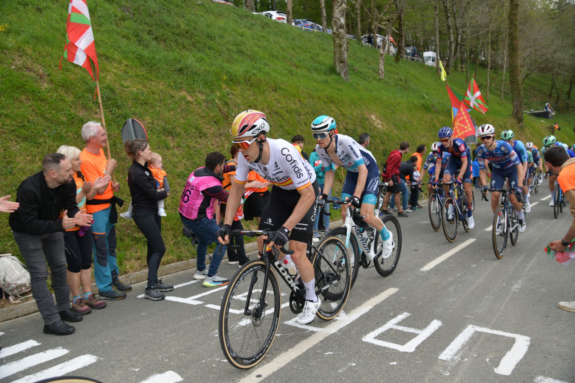 Aranburu toma el mando en una de las subidas a Arrate