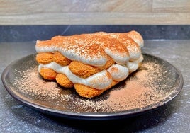 Receta de tiramisú express