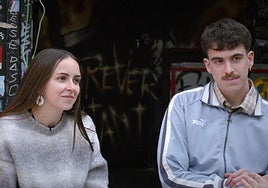 Aroa Arrizubieta eta Ander Sarriugarte.