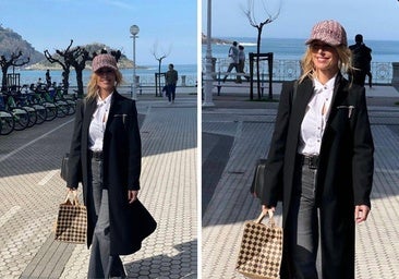La famosa presentadora que recarga pilas en San Sebastián