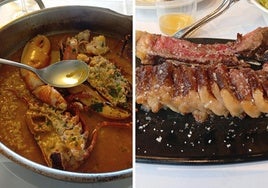 ¿Arroz con bogavante o chuletón a la parrilla?
