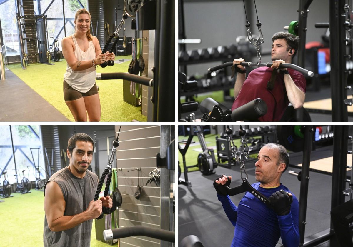 «A las seis en punto de la mañana ya estamos unos cuantos en el gimnasio»