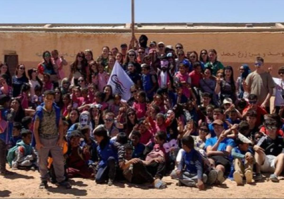 Inauguración de los trabajos en el último día en los campos de refugiados saharauis