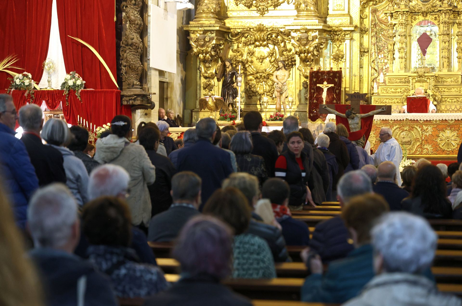 La procesión en Pasai Donibane