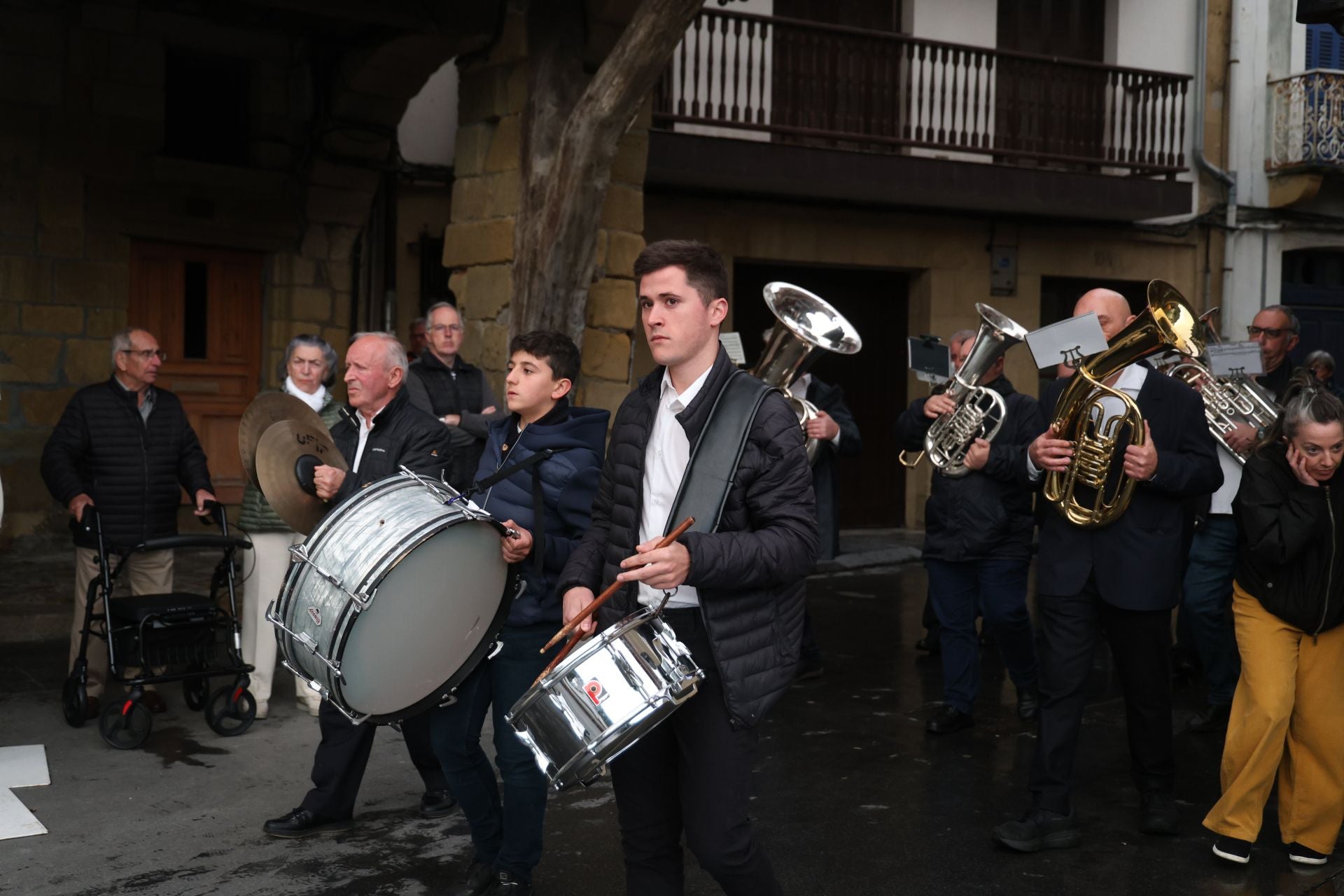La procesión en Pasai Donibane