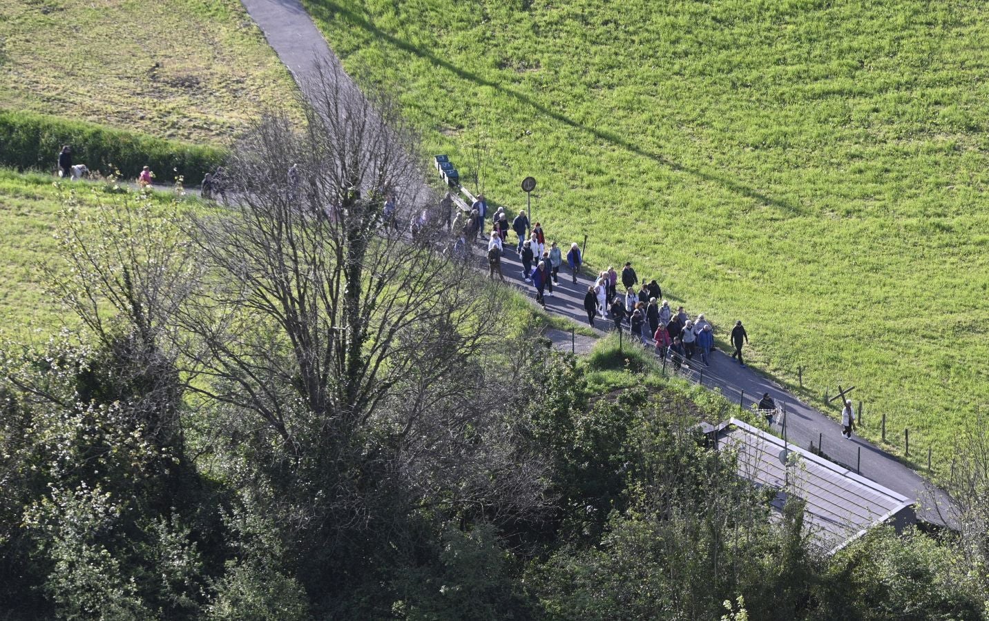 Via Crucis al monte Santa Bárbara de Hernani