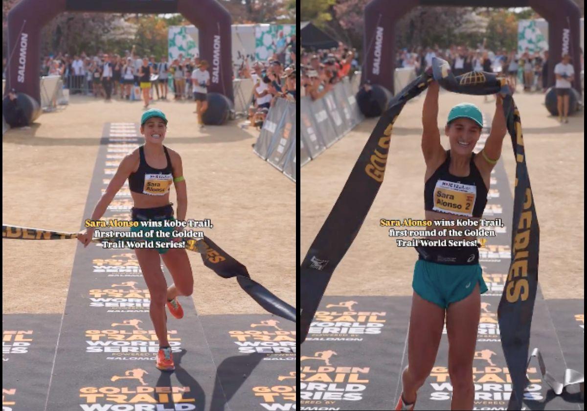 Sara Alonso gana en el estreno de la Golden Series