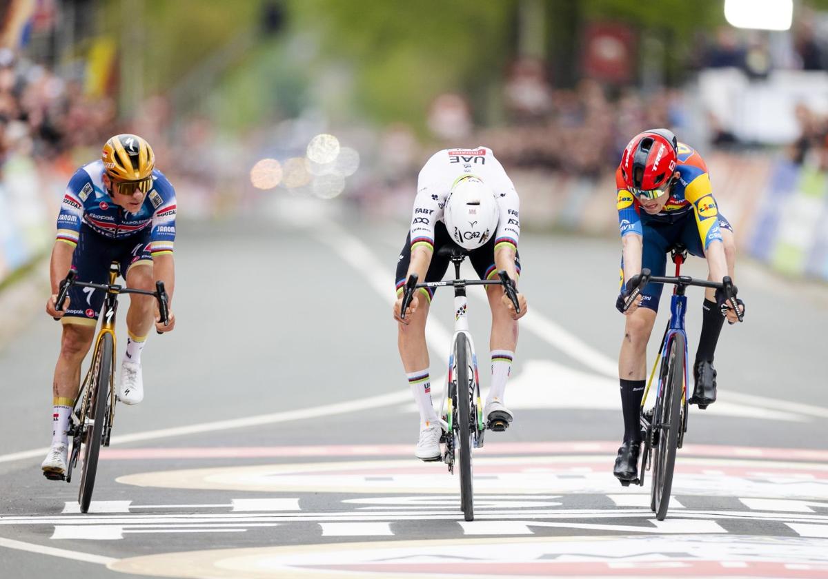 Los esquemas de Pogacar se rompen en la Amstel Gold Race