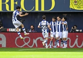 El Villarreal - Real Sociedad, en imágenes