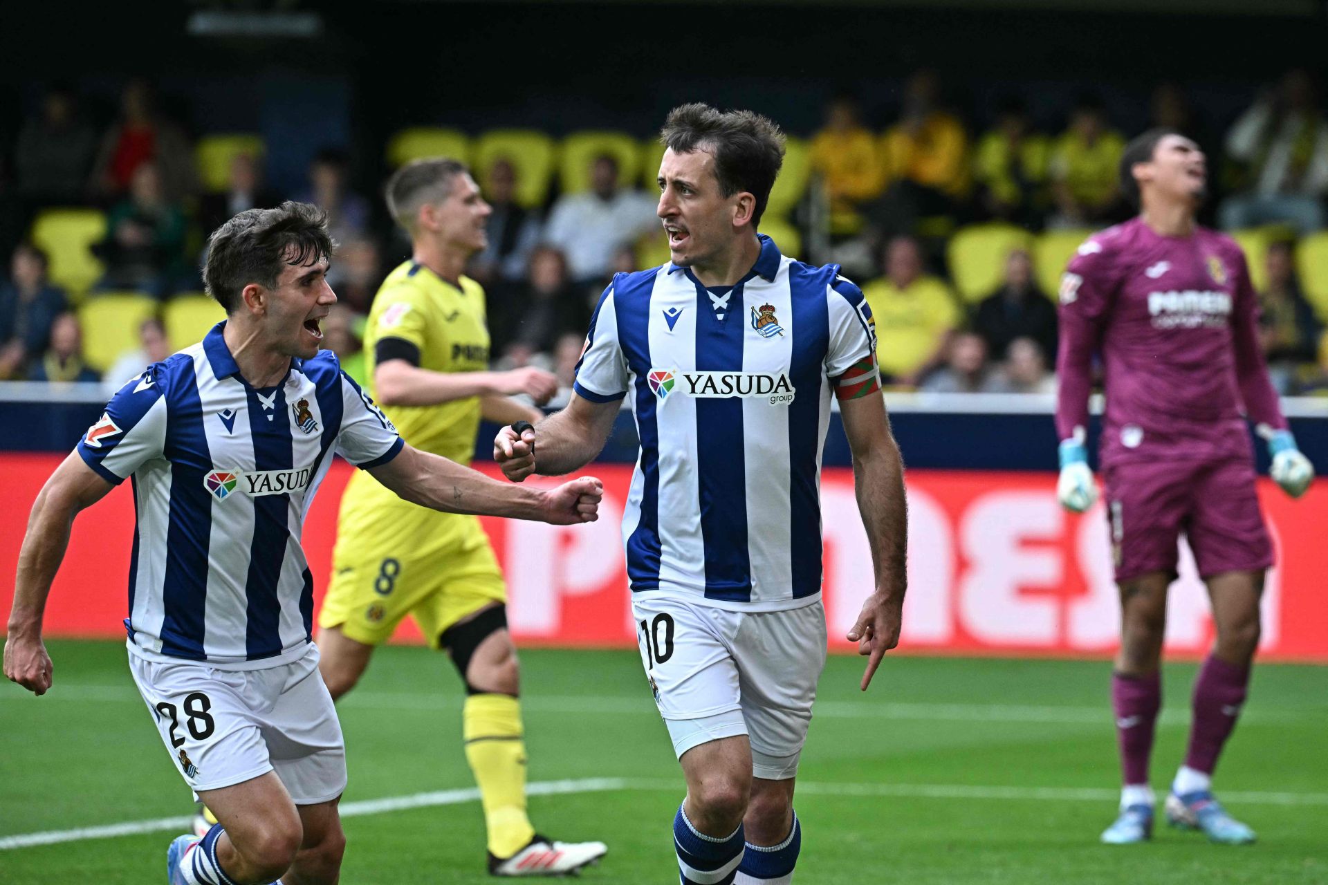El Villarreal - Real Sociedad, en imágenes