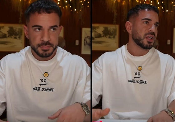 Pablo Cabezali durante su discusión mientras probaba los chuletones premiados en San Sebastián.