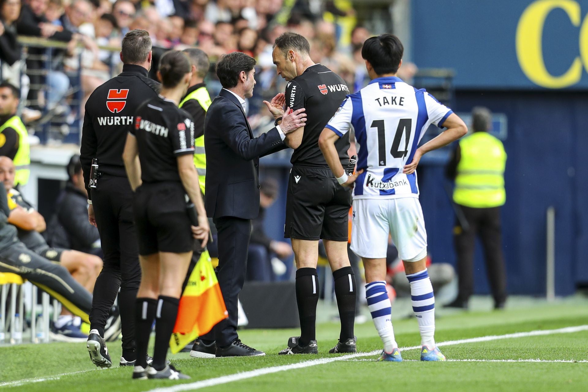 El Villarreal - Real Sociedad, en imágenes