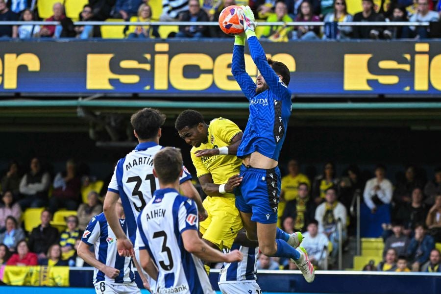 El Villarreal - Real Sociedad, en imágenes