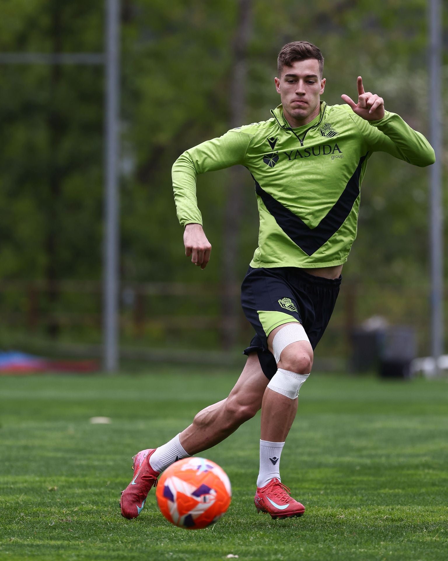 Sin descanso pensando en el derbi de Mendizorrotza