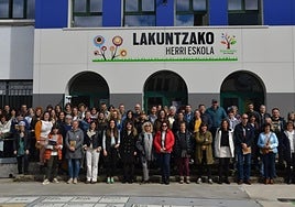 Participantes en la octava edición de las jornadas de la Escuela Rural de Navarra.