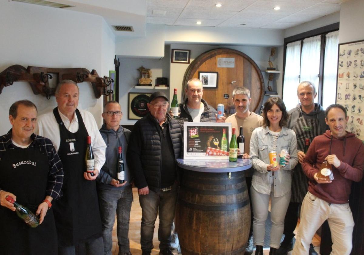 Azpeitia se llena de sabor con un ciclo de catas de sidra en mayo y junio