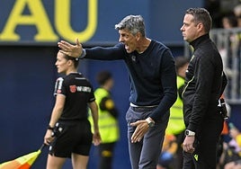 Imanol da indicaciones el fin de semana ante el Villarreal.