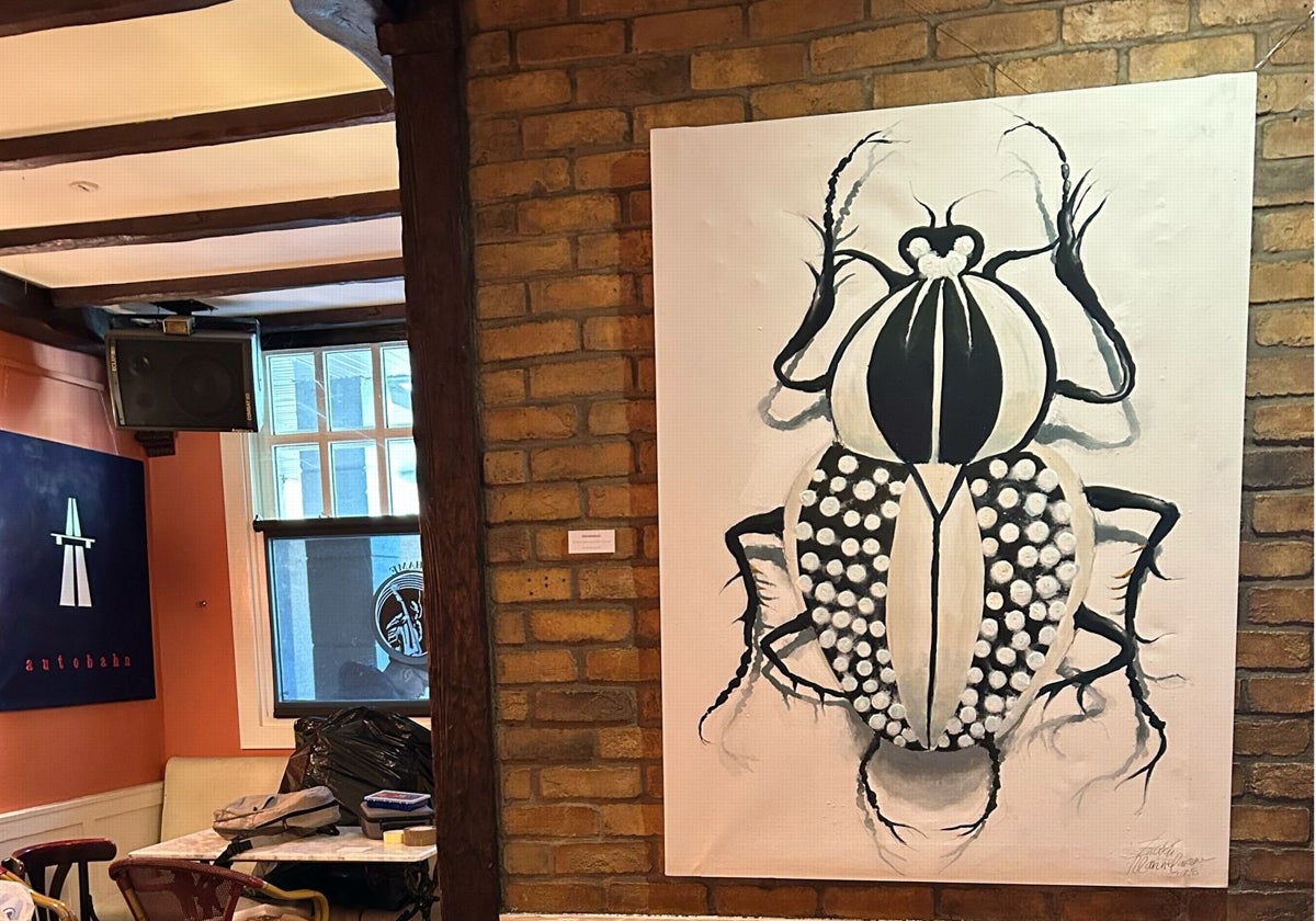 «Creía que se me había olvidado pintar... pero no»