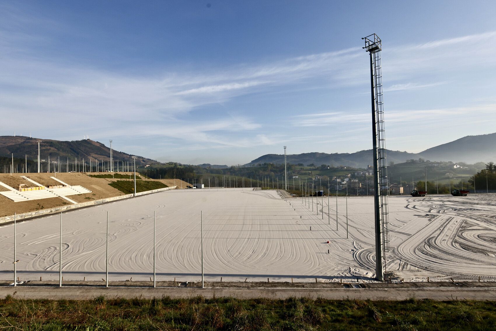 La ciudad deportiva de Areitio va tomando forma