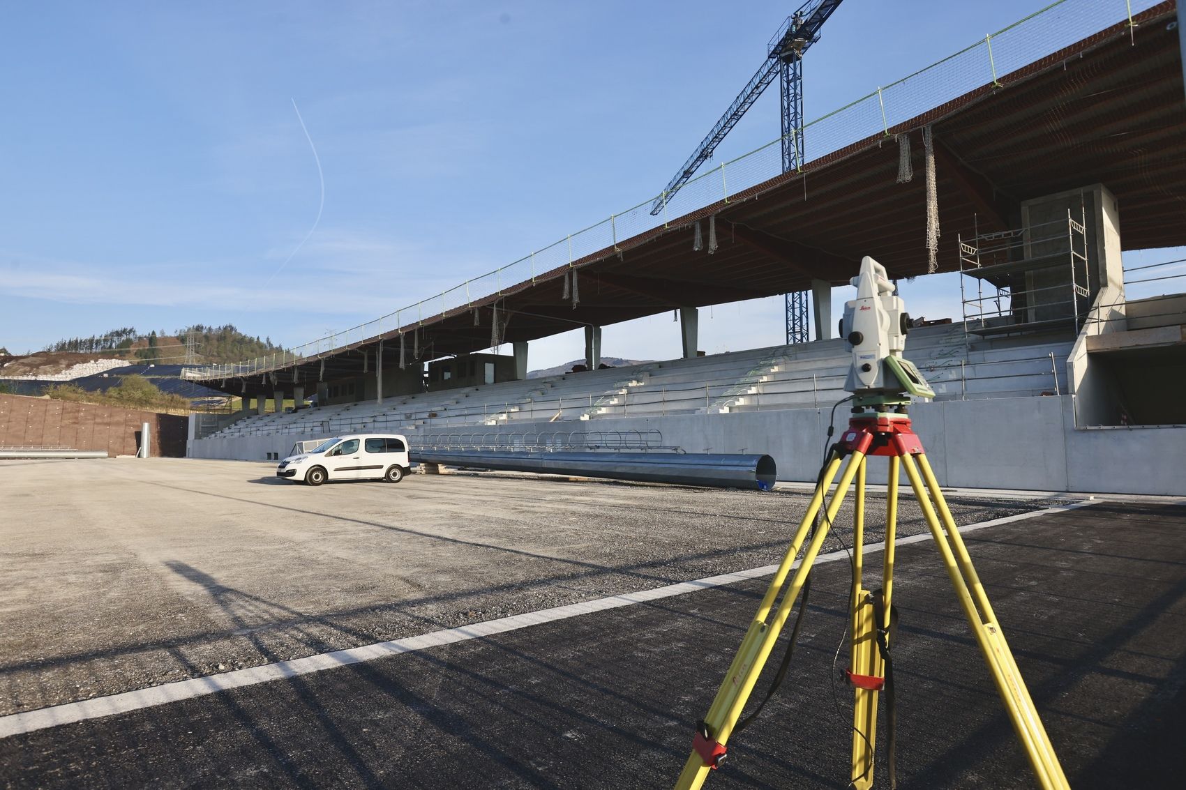 La ciudad deportiva de Areitio va tomando forma