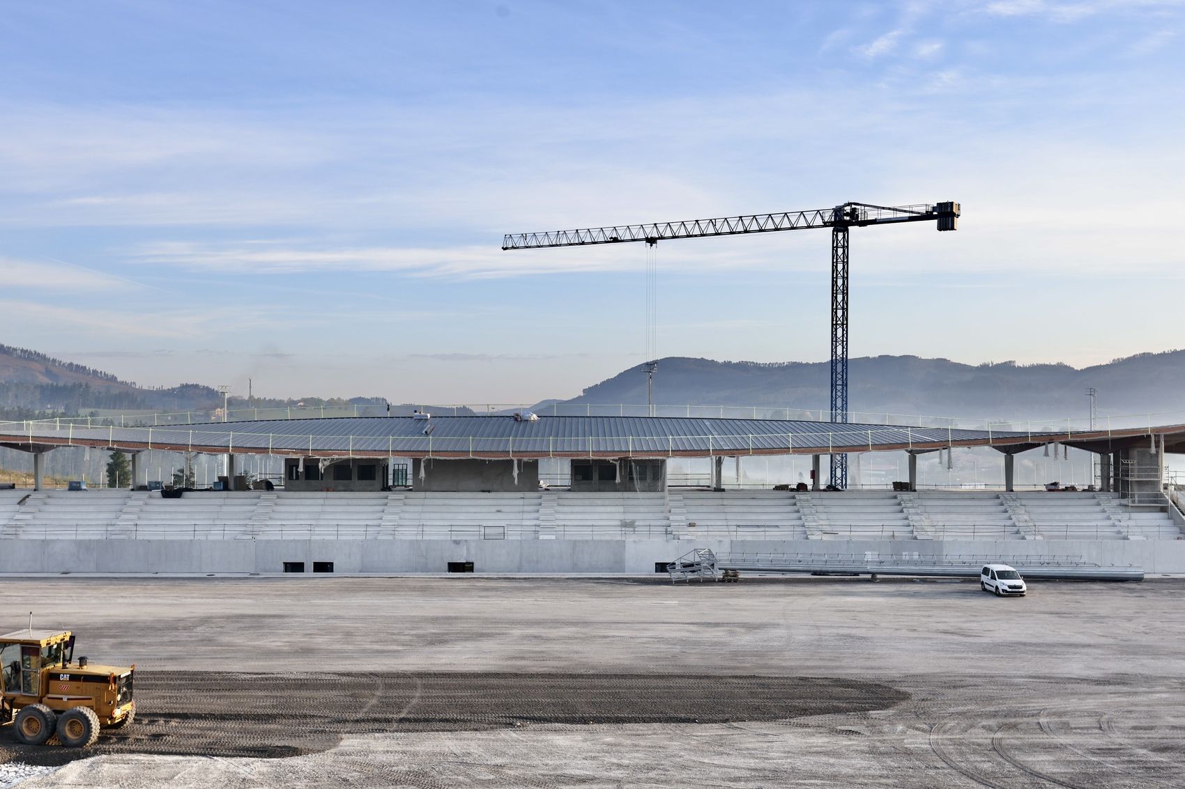 La ciudad deportiva de Areitio va tomando forma