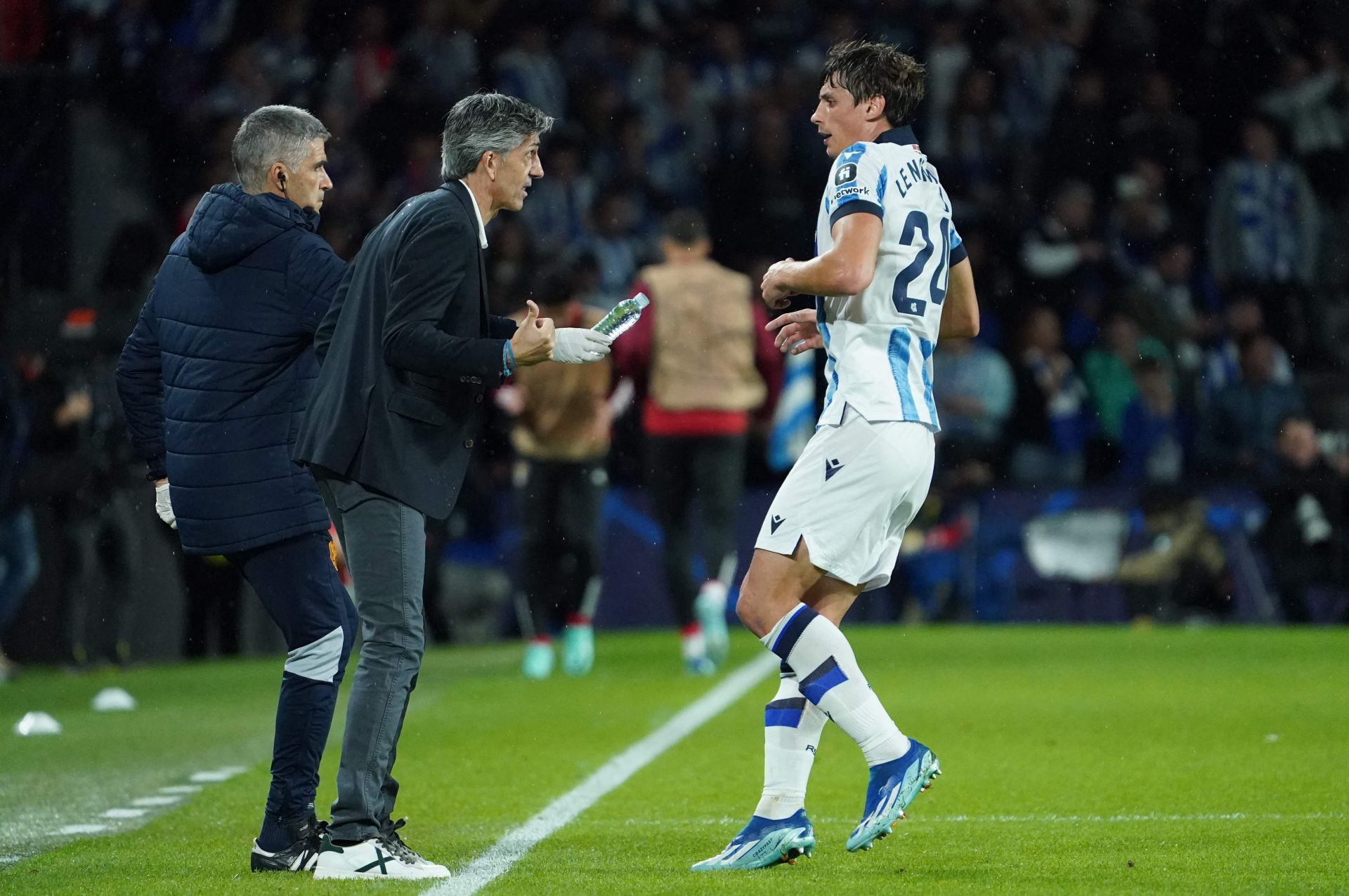 En su cuarta temporada consecutiva en competición europea, los de Imanol firmaron una fase de grupos inmejorable. Buen ejemplo de ello fue el 3-1 que le endosó al Benfica el 8 de novimebre de 2023.
