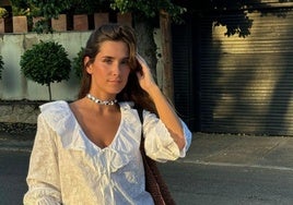 La influencer María Pombo.
