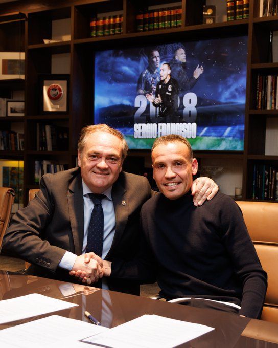 Sergio Francisco, en su reciente renovación hasta 2028