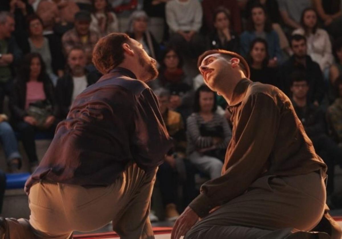 Espectáculo de danza en Erribera de la mano de la compañía Haatik