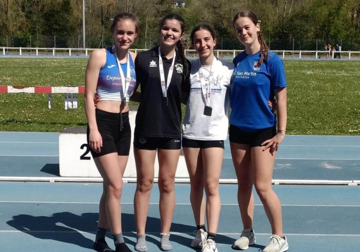 Eider Redondo compite este fin de semana con el Bidasoa Atletiko Taldea en Soria