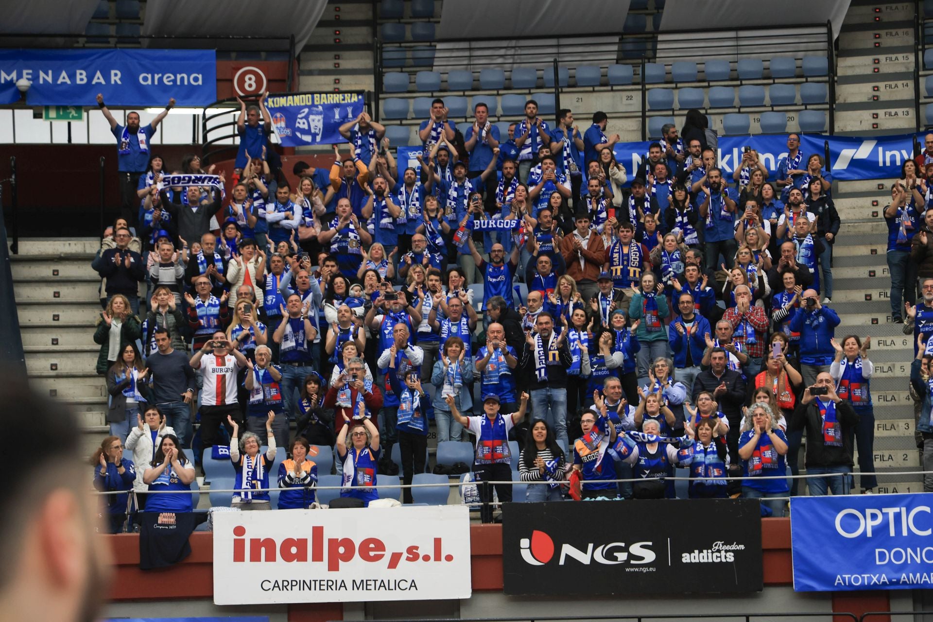 Las imágenes de la derrota del GBC ante el Burgos en Illunbe