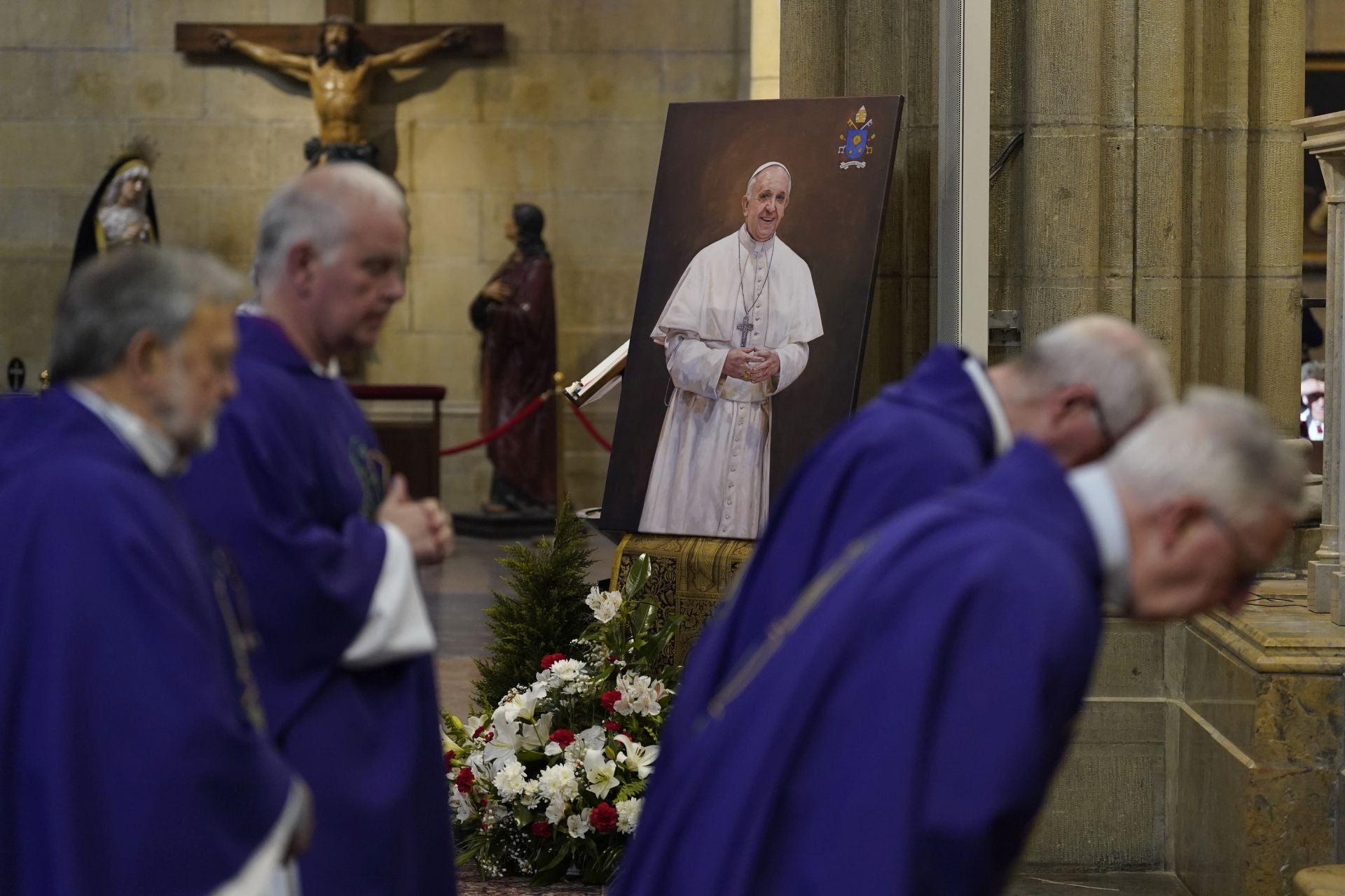 Donostia brinda un último adiós al Papa Francisco