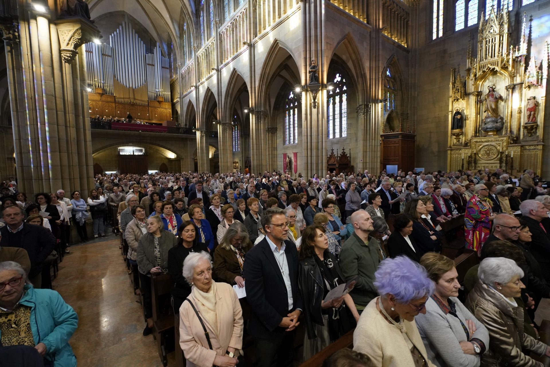 Donostia brinda un último adiós al Papa Francisco