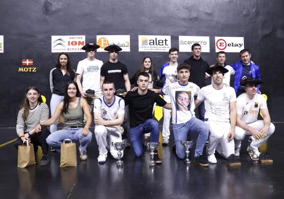 Cuarenta pelotaris programados para el Bergara Hiria que arranca este martes