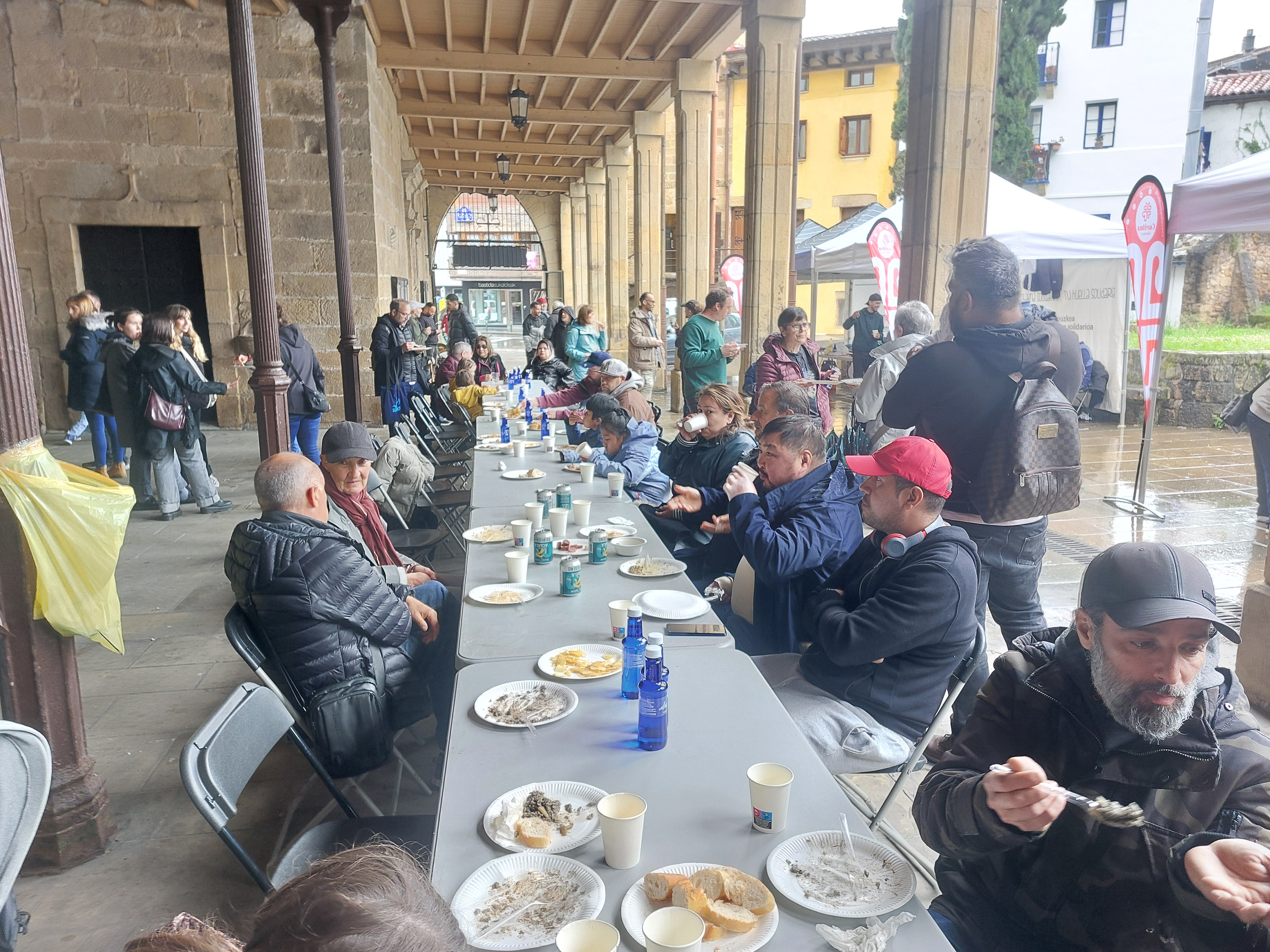 Cáritas Gipuzkoa celebró su jornada de concenciación y sensibilización en Zarautz