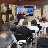 Virginia Imaz ha realizado una breve actuación en la presentación del festival.