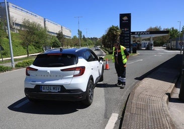 Las gasolineras de Gipuzkoa estuvieron sin ofrecer servicio durante tres horas