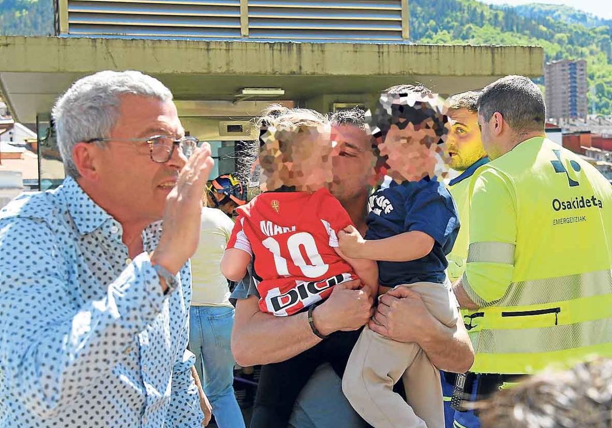 «Mi única preocupación era que mi nieta no se desamayara por el calor»