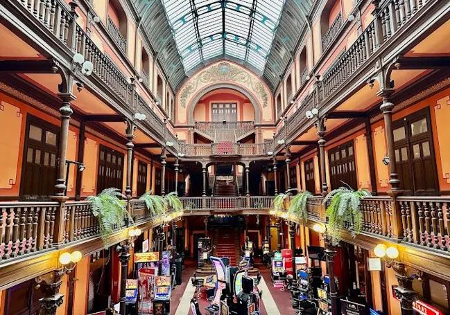 El casino situado en el corazón de la ciudad.
