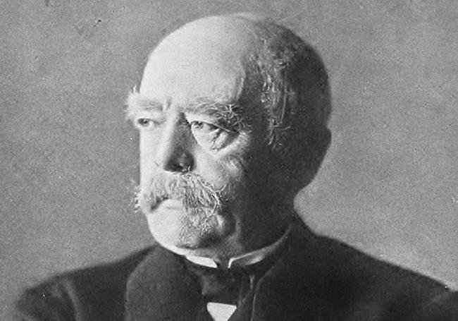 Otto von Bismarck fotografiado en 1890.