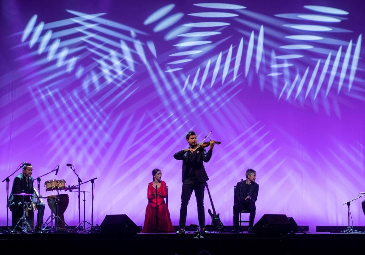 Paco Montalvo y su violín flamenco se presentan en el Kursaal