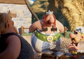 'Asterix eta Obelix: Buruzagien borroka' saioko frame bat.